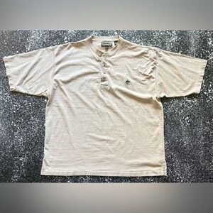 Timberland Henley T-Shirt EUC Size Large
